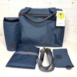 Lassig Baby ‎ 3-in-1 Changing Bag - Glam Rosie Blue